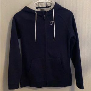 Navy Blue Gym Shark Jacket